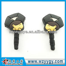 OEM rubber phone dust plug for gift promotion